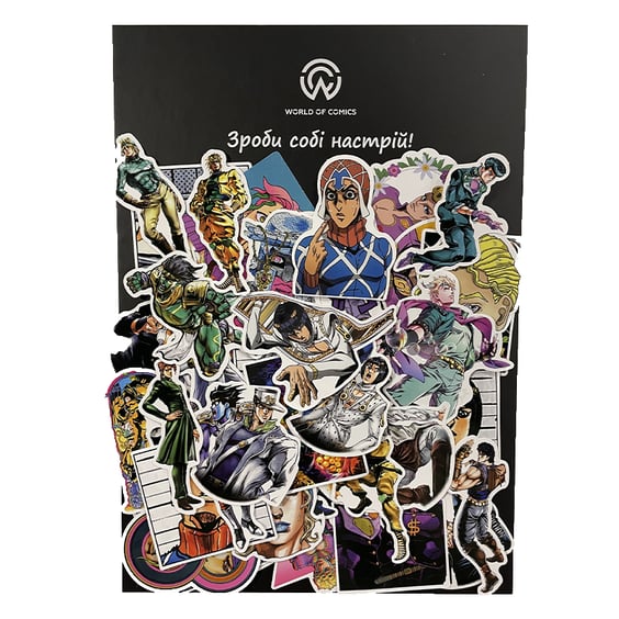 Набор стикеров JoJo's Bizarre Adventure: Mix, (8093)
