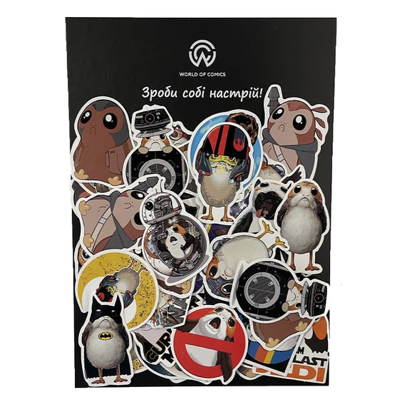 Набір стікерів Star Wars: Porgs, (8098)