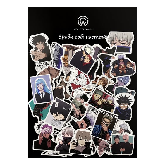 Набор стикеров Jujutsu Kaisen, (8110)