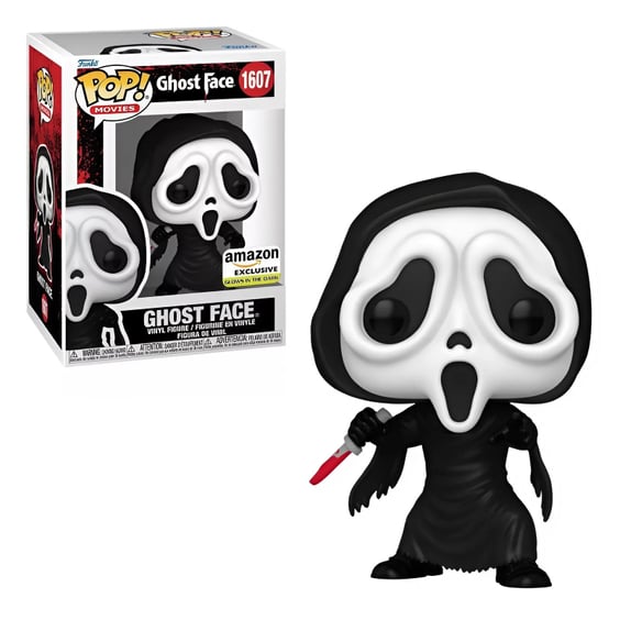 Фігурка Funko POP!: Movies: Ghost Face: Ghost Face (Glows in The Dark) (Amazon Exclusive), (81684)