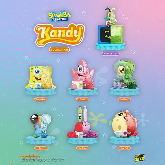 Фігурка Mighty Jaxx: Kandy: Spongbob Squarepants (Soda Edition) (1 з 7), (81686) 5