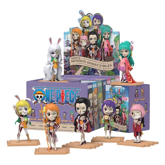Фигурка Mighty Jaxx: Jason Freeny: Hidden Dissectibles: One Piece: Ladies Edition (Blind Box: 1 з 7), (81800)