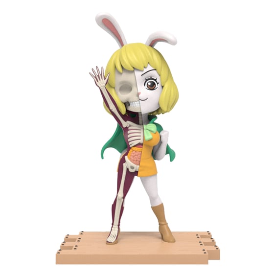 Фигурка Mighty Jaxx: Jason Freeny: Hidden Dissectibles: One Piece: Ladies Edition (Blind Box: 1 з 7), (81800) 3