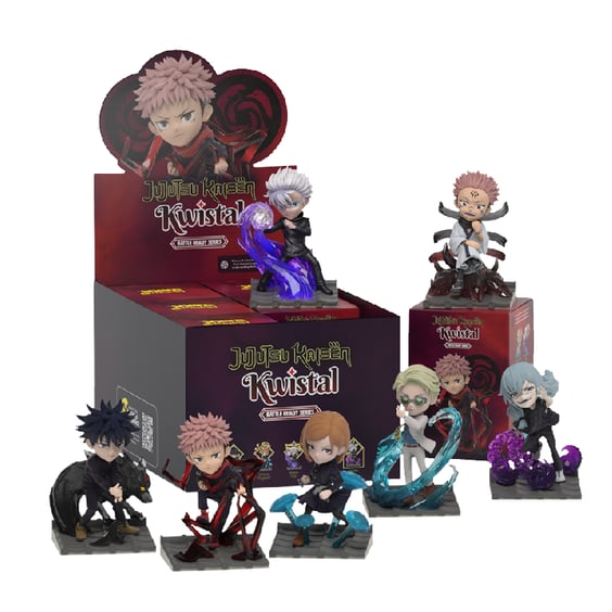 Фігурка Mighty Jaxx: Kwistal: Jujutsu Kaisen: Battle Ready Series (Blind Box: 1 з 7), (818665)