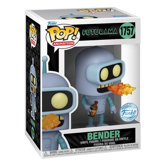 Фигурка Funko POP!: Animation: Futurama: Bender (Special Edition), (81941) 3