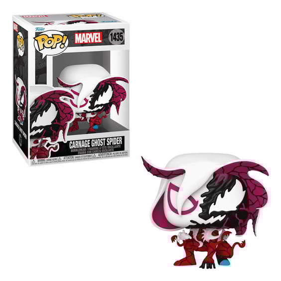 Фигурка Funko POP!: Marvel: Carnage Ghost Spider, (82645)
