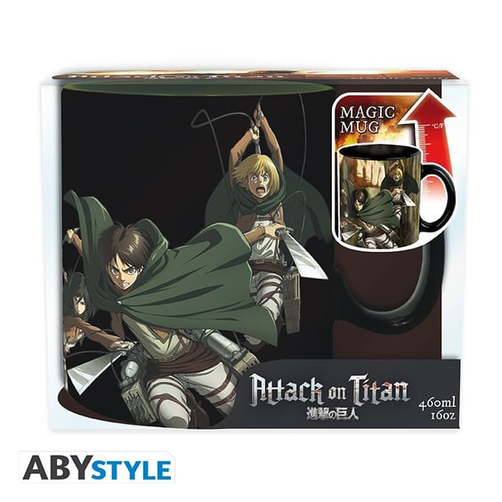 Кухоль-хамелеон ABYstyle: Attack on Titan: Titan Eren, (83412) 4