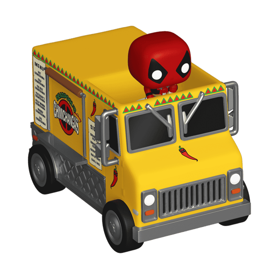 Набір фігурок Funko Bitty POP!: Ride: Marvel: Deadpool: Deadpool's Chimichanga Truck, (83625) 2
