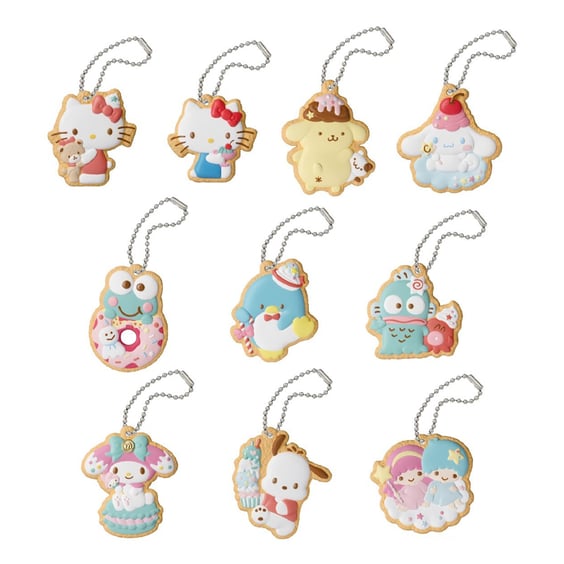Жевательная резинка с брелком Bandai: Sanrio: Cookie Charmcot, (836315) 2