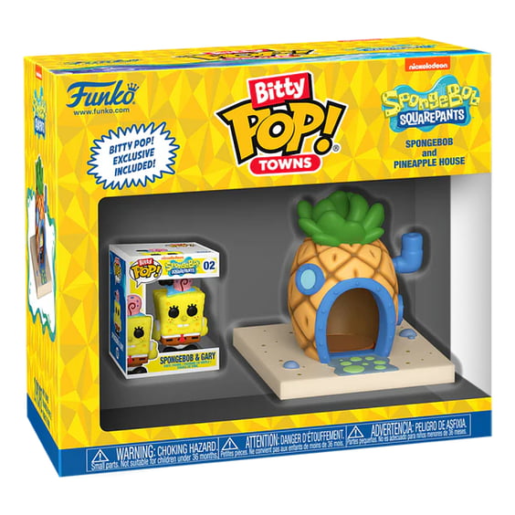 Набор фигурок Funko Bitty POP!: Towns: Spongebob Squarepants: SpongeBob and Pineapple House, (83638) 5