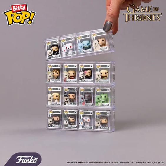 Набор фигурок Funko Bitty POP!: Game of Thrones: Series 2 (4-pack / 3+1 Mystery Bitties), (83648) 3