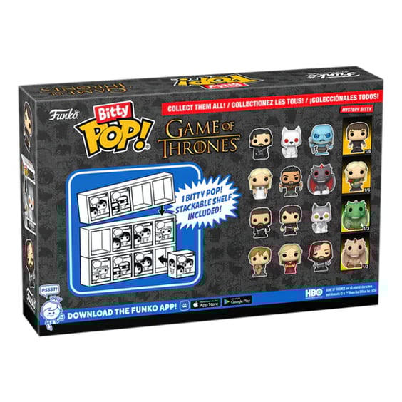 Набор фигурок Funko Bitty POP!: Game of Thrones: Series 2 (4-pack / 3+1 Mystery Bitties), (83648) 6