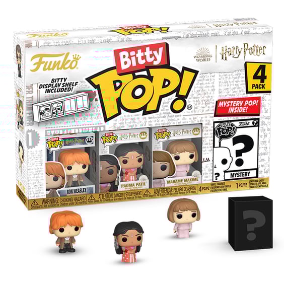 Набір фігурок Funko Bitty POP!: Wizarding World: Harry Potter (4-pack / 3+1 Mystery Bitties), (83656)