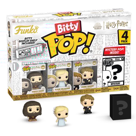 Набір фігурок Funko Bitty POP!: Wizarding World: Harry Potter (4-pack / 3+1 Mystery Bitties), (83657)