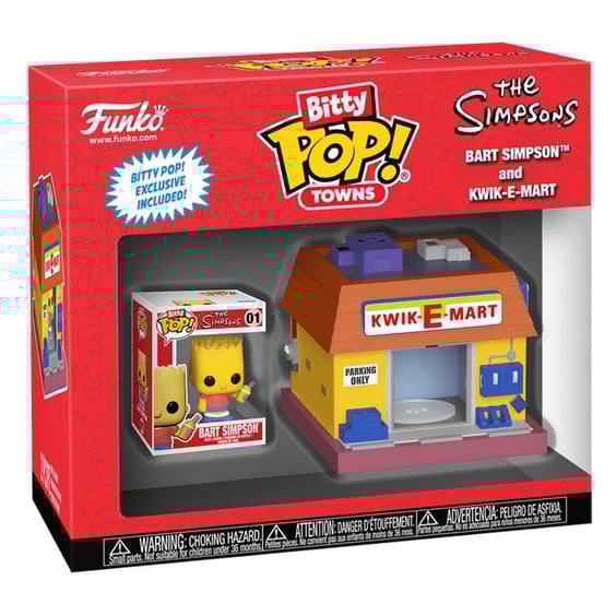 Фігурка Funko Bitty POP!: Towns: The Simpsons: Bart Simpsons and Kwik-E-Mart, (836845) 5