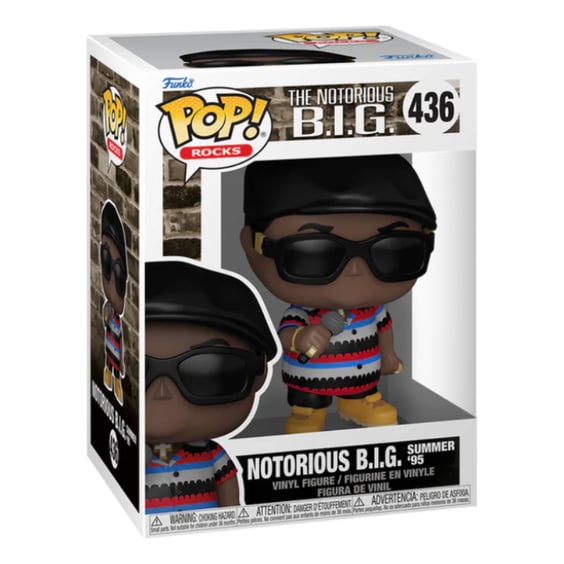 Фигурка Funko POP!: Rocks: The Notorious B.I.G.: Notorious B.I.G. (Summer ’95), (83824) 3