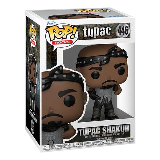 Фігурка Funko POP!: Rocks: Tupac: Tupac Shakur, (83827) 3