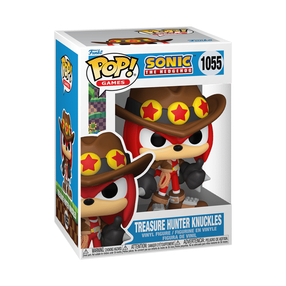 Фігурка Funko Pop!: Games: Sonic: The Hedgehog: Treasure Hunter Knuckles, (83850) 3