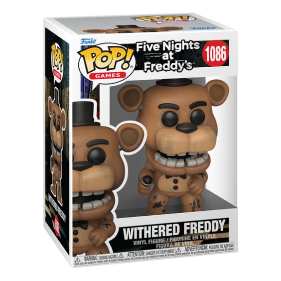 Фігурка Funko POP! Games: Five Nights at Freddy's: Withered Freddy, (83867) 3