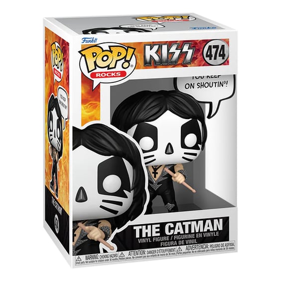 Фигурка Funko POP!: Rocks: Kiss: The Catman: «You Keep on Shoutin'», (84123) 3