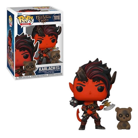 Фігурка Funko POP!: Games: Baldur's Gate: Karlach and Clive, (84957)
