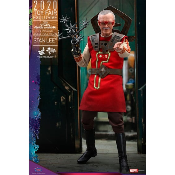 Колекційна фігура Hot Toys: Marvel: Thor: Ragnarok: Stan Lee (2020 Toy Fair Exclusive), (85047)