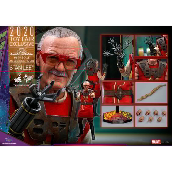 Колекційна фігура Hot Toys: Marvel: Thor: Ragnarok: Stan Lee (2020 Toy Fair Exclusive), (85047) 11