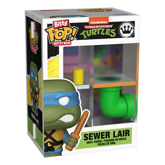 Набор фигурок Funko Bitty POP!: Bitty Box: Teenage Mutant Ninja Turtles: Sewer Home, (85537) 4