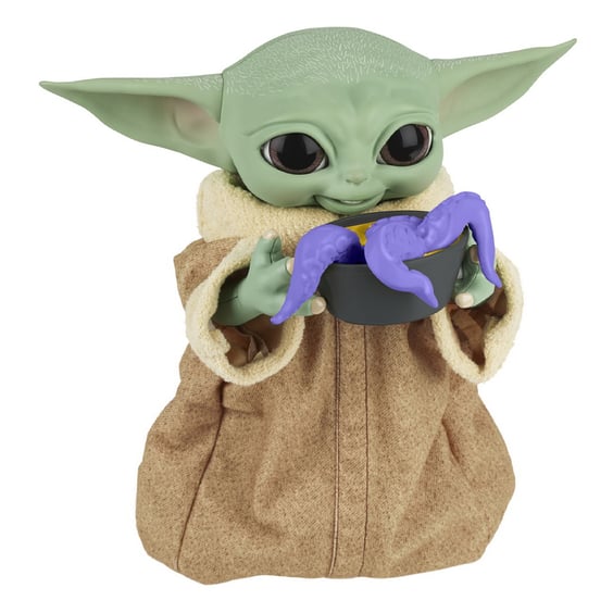 Інтерактивна іграшка Hasbro: Star Wars: The Mandalorian: Galactic Snackin' Grogu, (85690) 4