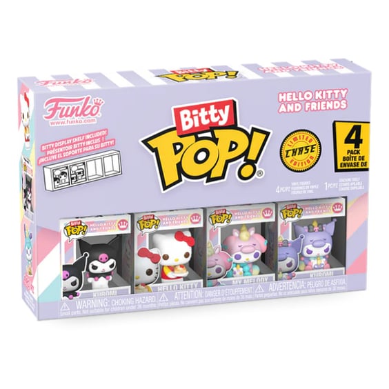 Набір фігурок Funko Bitty POP!: Hello Kitty and Friends: Series 3 (4-pack) (Chase Limited Edition), (85715) 3
