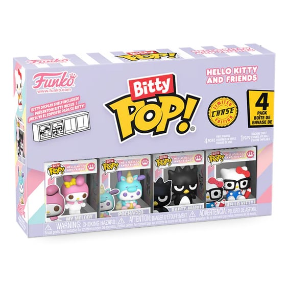 Набір фігурок Funko Bitty POP!: Hello Kitty and Friends: Series 4 (4-pack) (Chase Limited Edition), (85716) 3