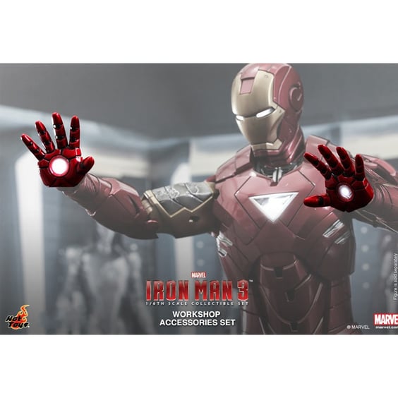 Набір аксесуарів Hot Toys: Marvel: Iron Man: Workshop Accessories, (86024) 11