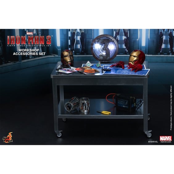 Набір аксесуарів Hot Toys: Marvel: Iron Man: Workshop Accessories, (86024) 3