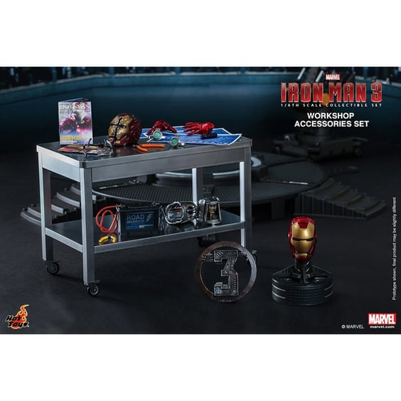 Набір аксесуарів Hot Toys: Marvel: Iron Man: Workshop Accessories, (86024) 4