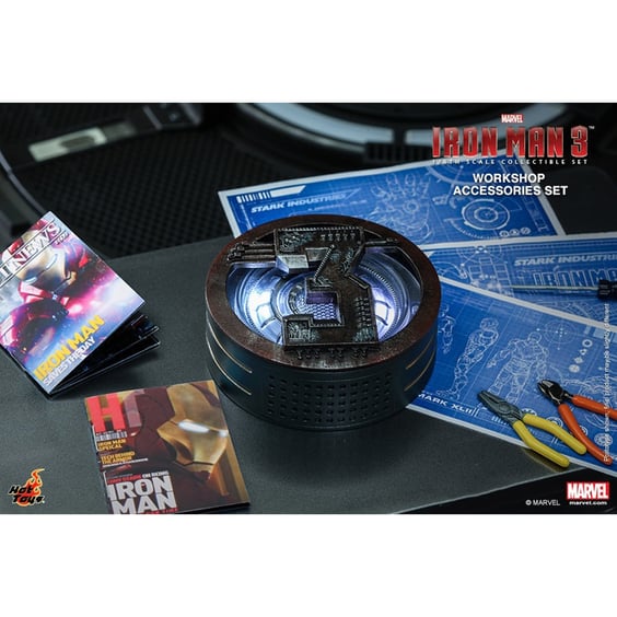 Набір аксесуарів Hot Toys: Marvel: Iron Man: Workshop Accessories, (86024) 7