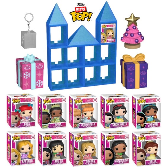 Адвент календар Funko Pocket POP!: Disney: Princess, (87001) 4