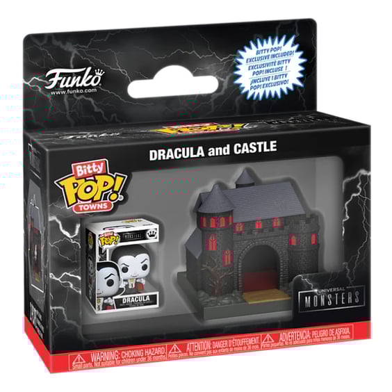 Фігурка Funko Bitty POP!: Towns: Universal Monsters: Dracula and Castle, (88814) 5