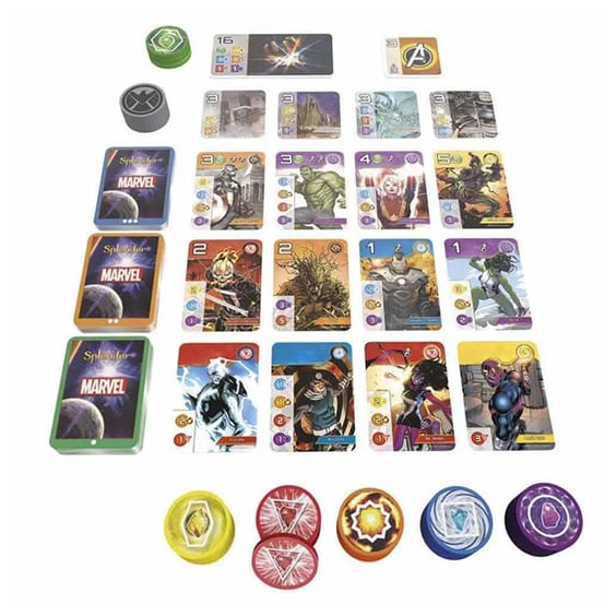 Настільна гра Asmodee: Splendor: Marvel, (90632) 2