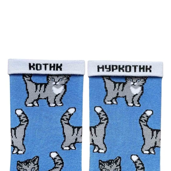 Шкарпетки Noskar: Котики: «Котик-Муркотик» (р. 41-45), (91430) 2