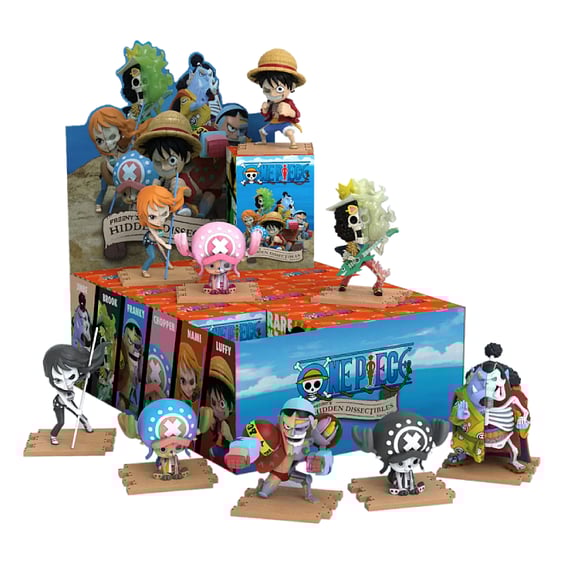Фигурка Mighty Jaxx: Jason Freeny: Hidden Dissectibles: One Piece (Series 2) (Blind Box: 1 з 9), (93904)