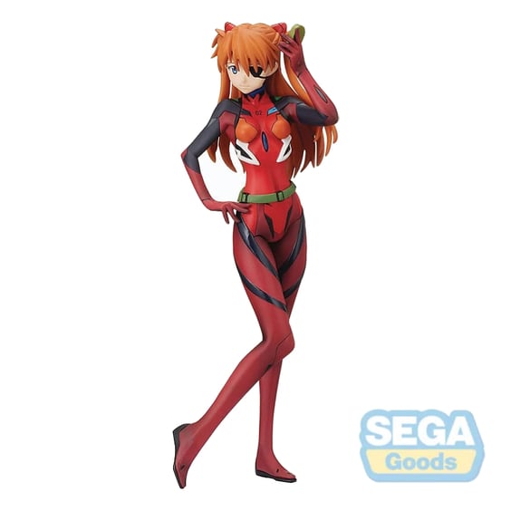 Колекційна фігурка Sega: Evangelion: 3.0+1.0: Thrice Upon a Time: Asuka Shikinami Langley (Plugsuit), (955600) 4
