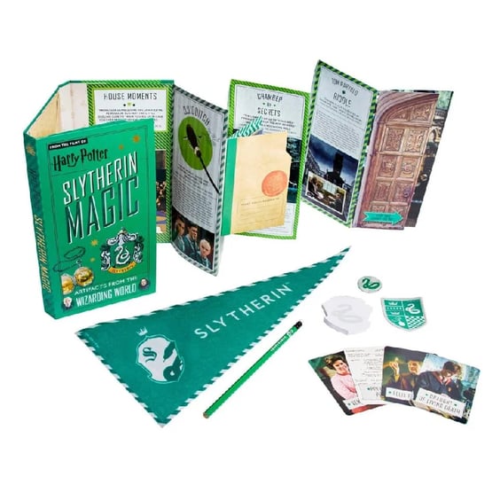 Інтерактивна книга Harry Potter. Slytherin Magic. Artifacts from the Wizarding World, (96415) 2