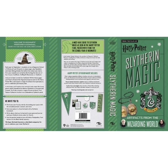 Інтерактивна книга Harry Potter. Slytherin Magic. Artifacts from the Wizarding World, (96415) 3
