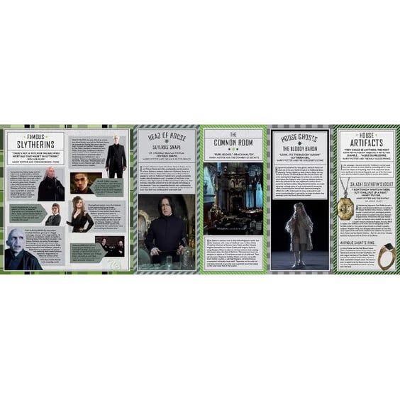Інтерактивна книга Harry Potter. Slytherin Magic. Artifacts from the Wizarding World, (96415) 5
