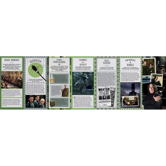 Інтерактивна книга Harry Potter. Slytherin Magic. Artifacts from the Wizarding World, (96415) 4