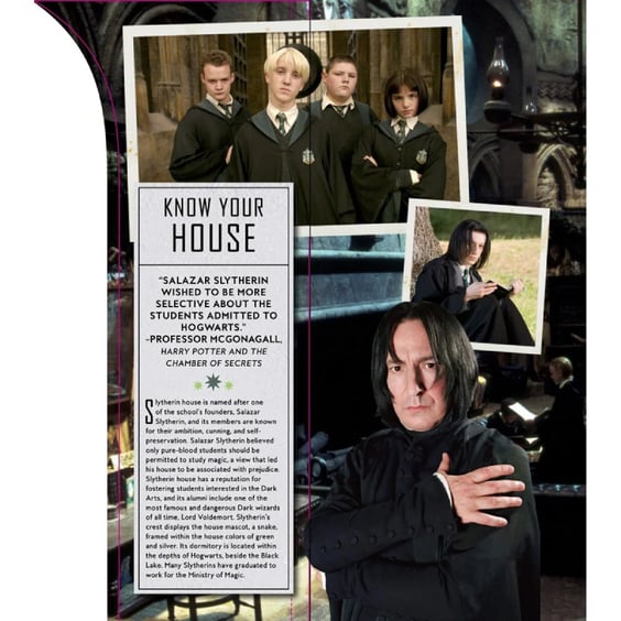 Інтерактивна книга Harry Potter. Slytherin Magic. Artifacts from the Wizarding World, (96415) 7