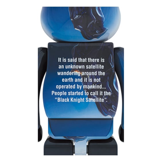 Original* Be@rbrick: Black Knight Satellite (1000%), (96679