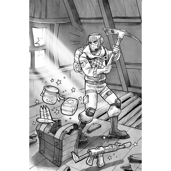 Книга Fortnite. Битва за Дарк Даґалур. Перша місія Боба «Зухвальця» Купера, (968008) 7
