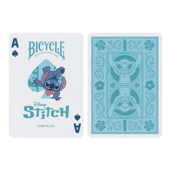 Игральные карты Bicycle: Disney: Lilo & Stitch: Stitch, (97199) 2