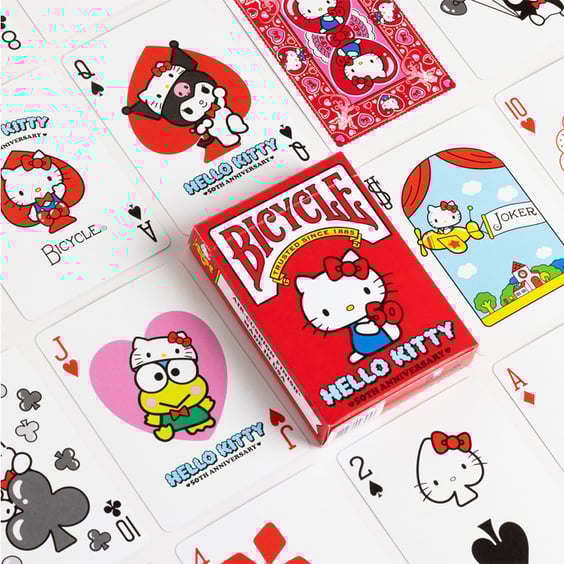 Карти гральні Bicycle: Sanrio: Hello Kitty: 50th Anniversary, (97953) 7